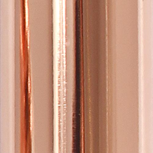 Wired Metal Table Lamp, Rose Gold. Picture 9