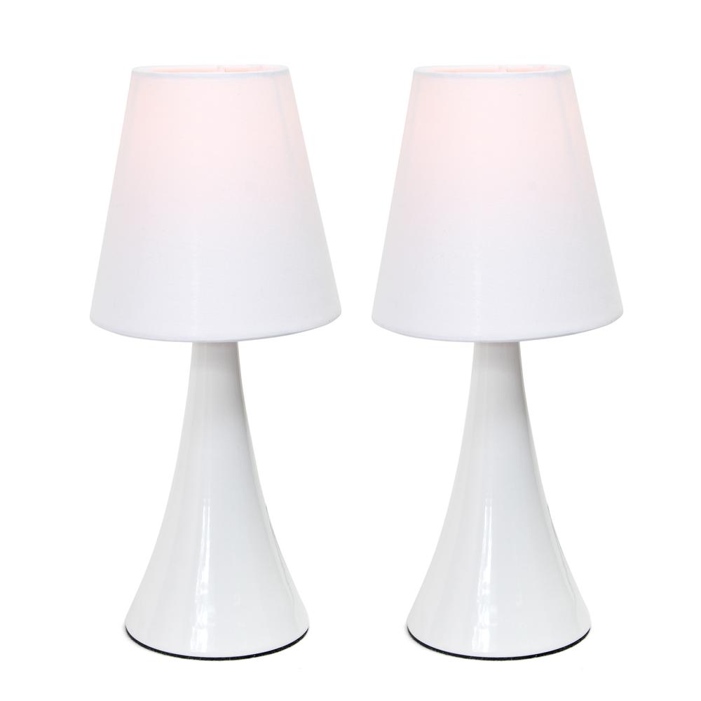 Valencia Colors 2 Pack Mini Touch Table Lamp Set. Picture 2