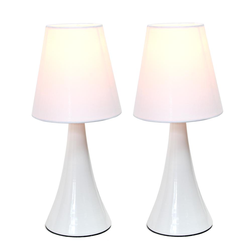 Valencia Colors 2 Pack Mini Touch Table Lamp Set. Picture 4