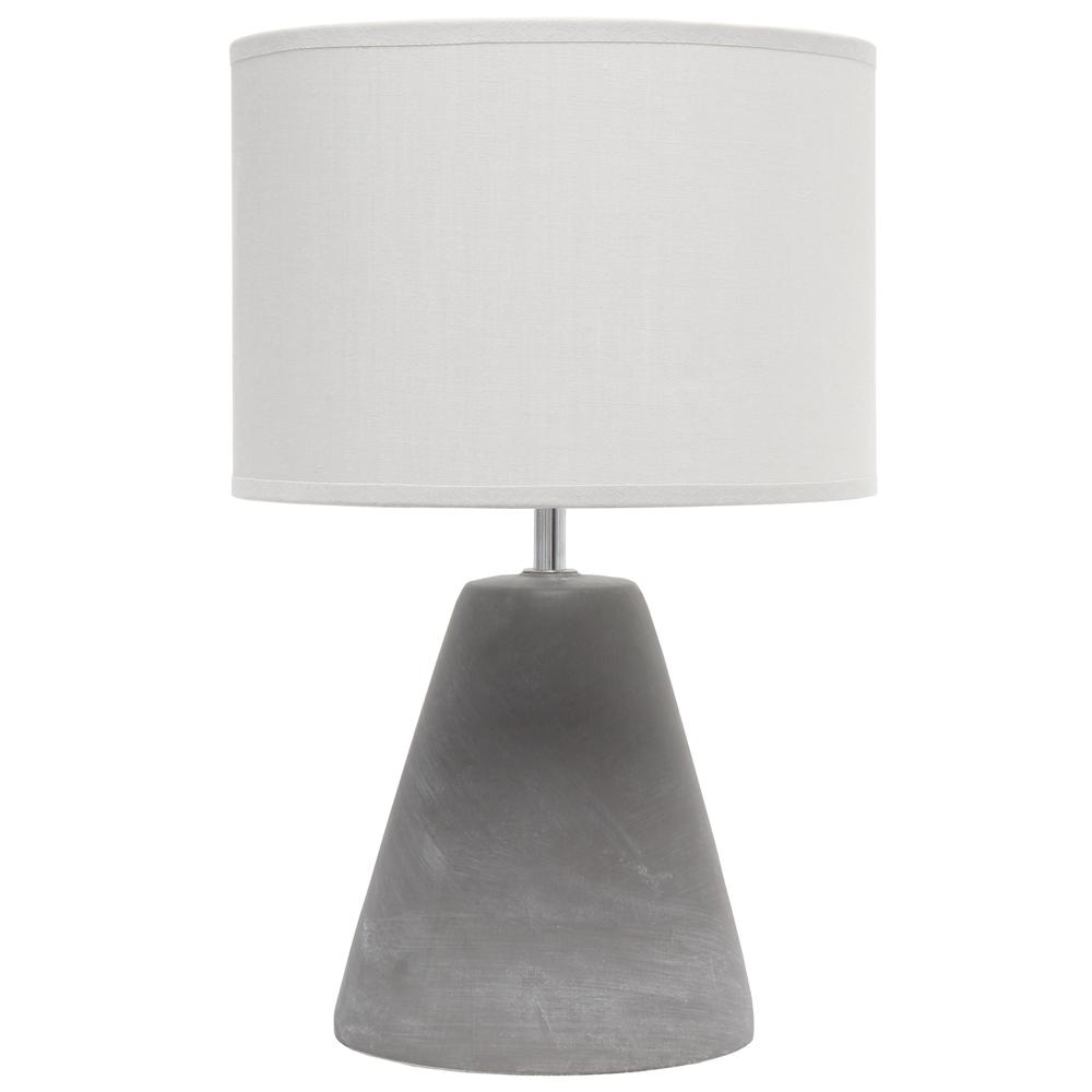 Pinnacle Concrete Table Lamp, Gray. Picture 5