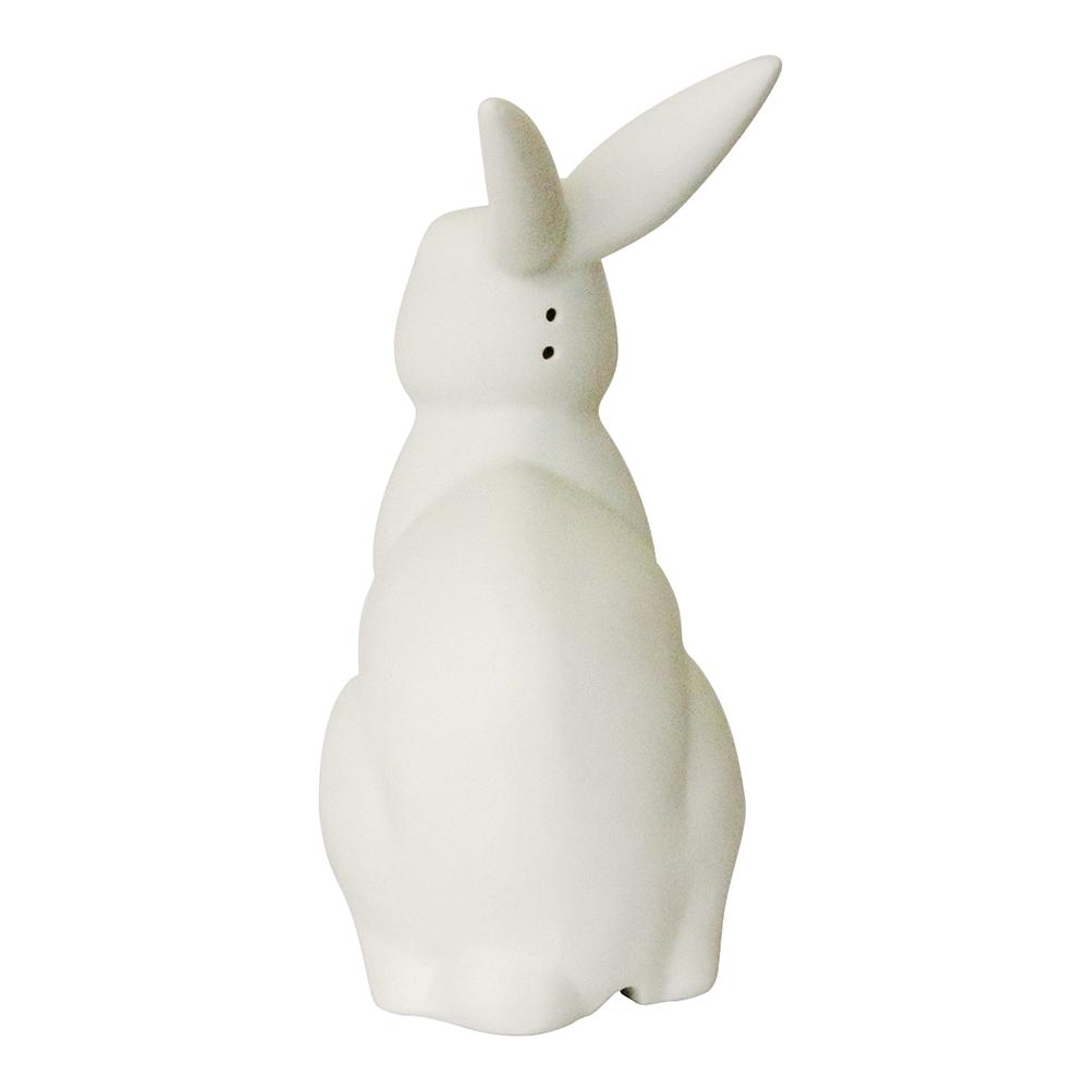 Porcelain Bunny Rabbit Shaped Animal Light Table Lamp. Picture 1