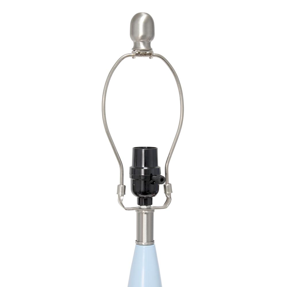 Elegant Designs Needle Stick Table Lamp, Blue. Picture 7