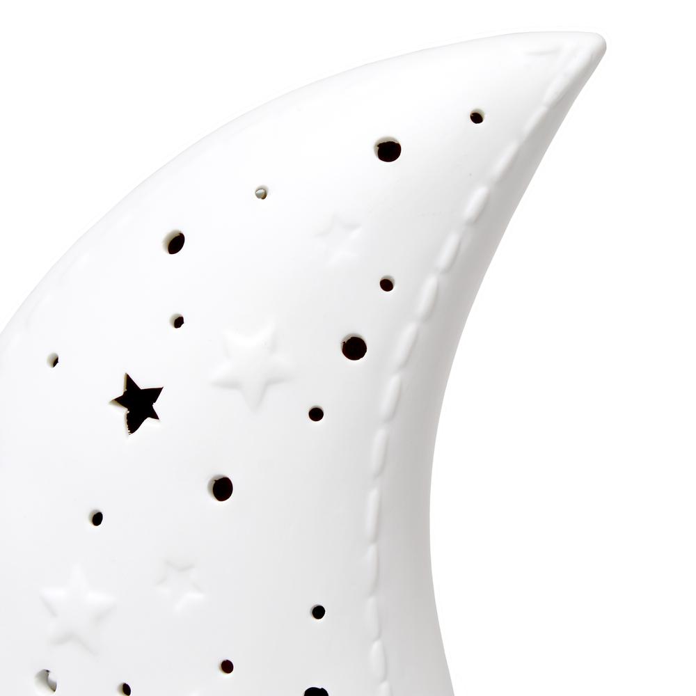 Porcelain Moon Shaped Table Lamp. Picture 3