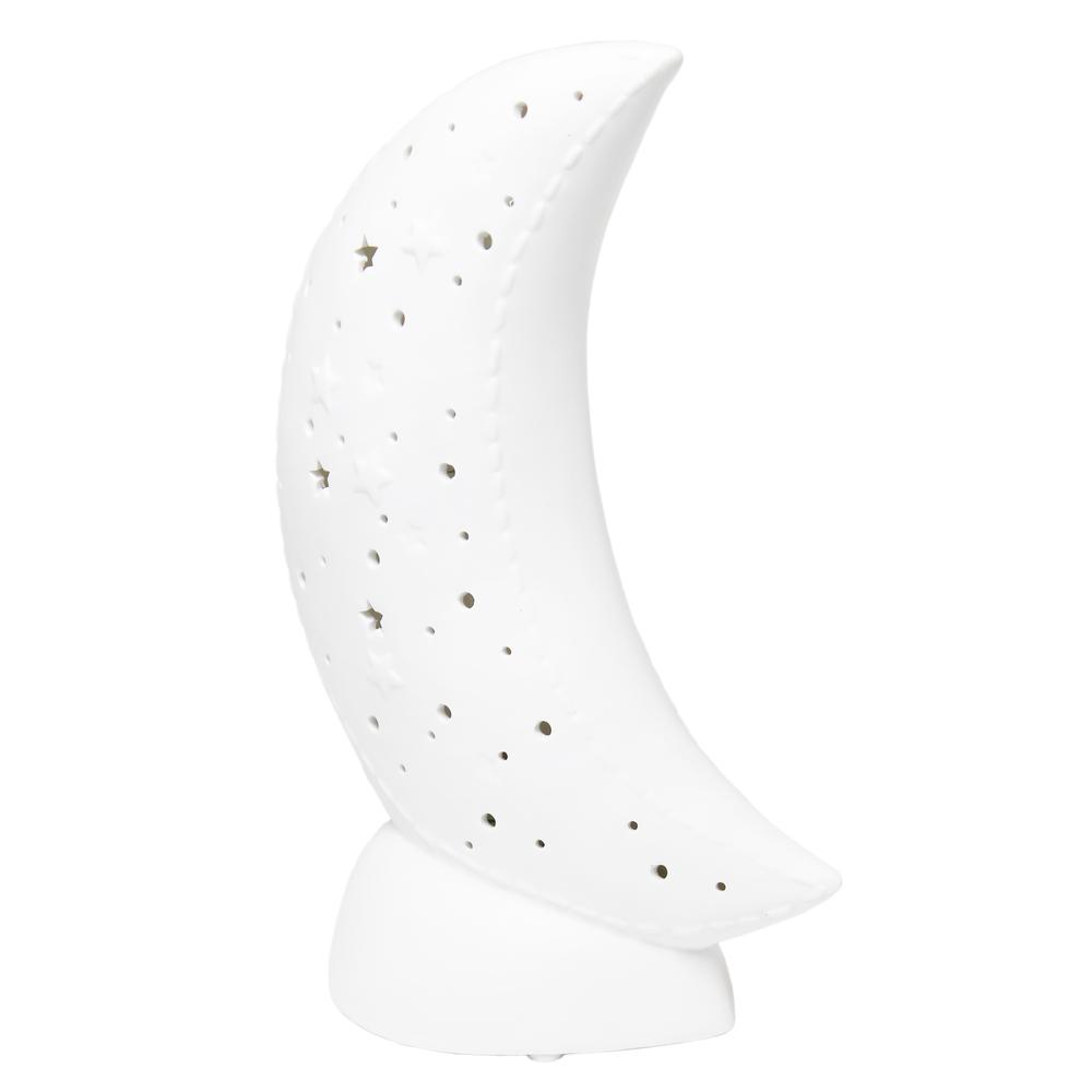Porcelain Moon Shaped Table Lamp. Picture 7