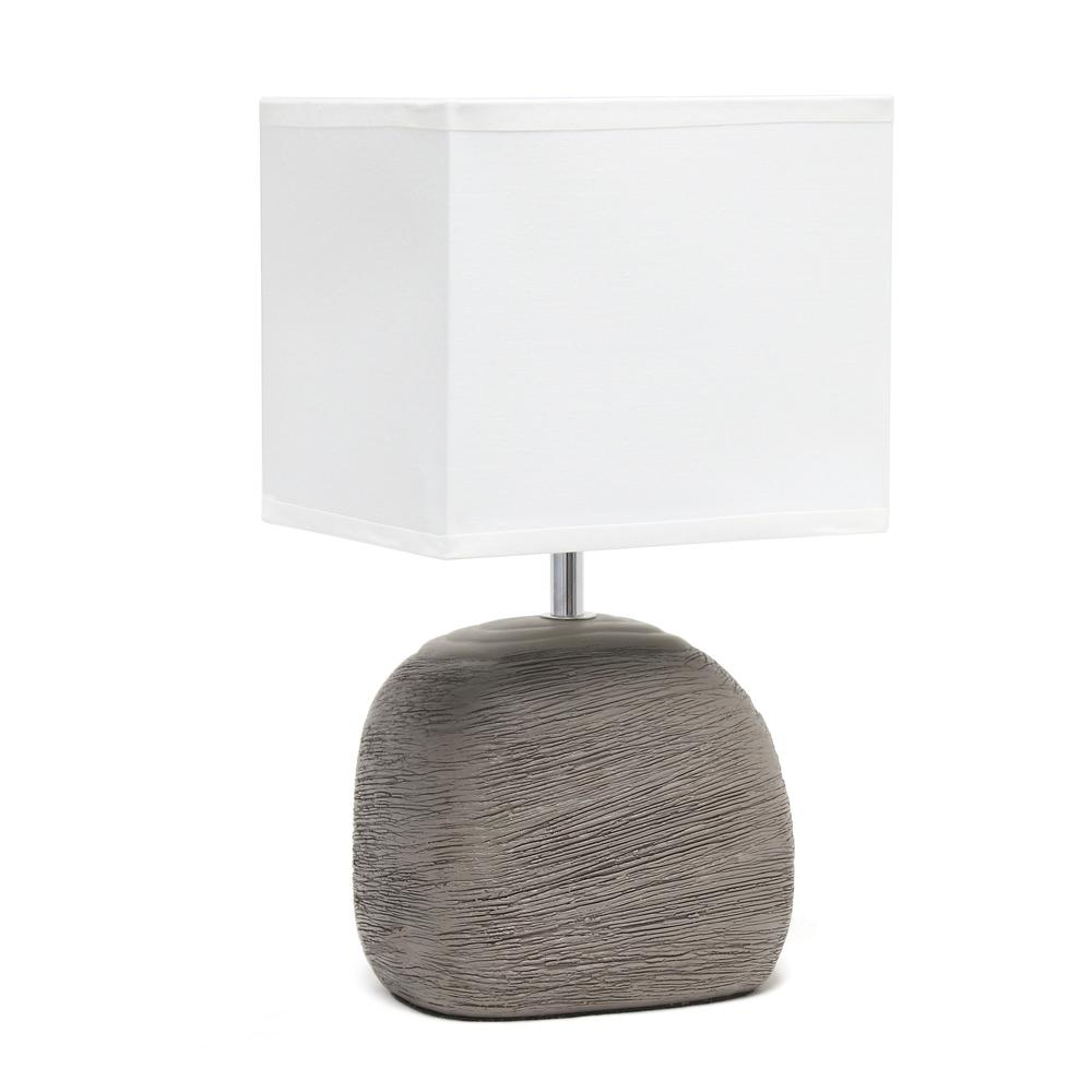Bedrock Ceramic Table Lamp. Picture 1