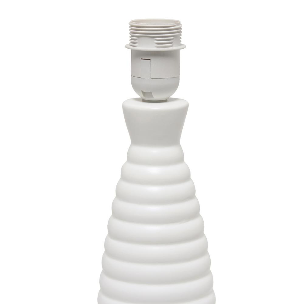 Alsace Bottle Table Lamp, Off White. Picture 6