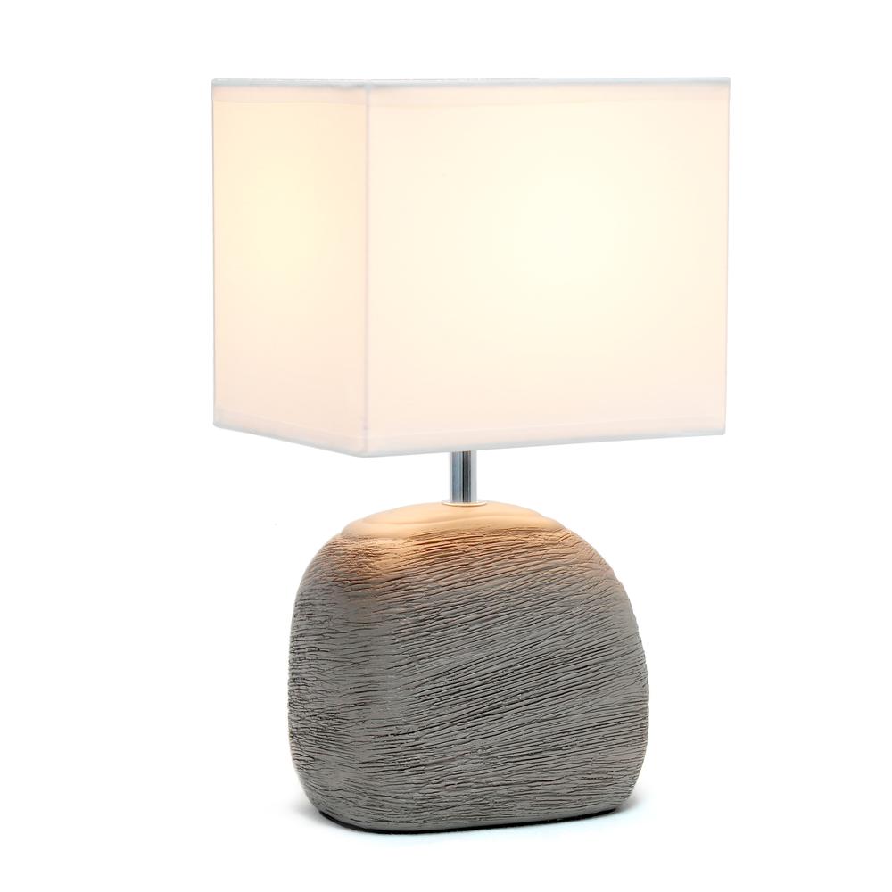 Bedrock Ceramic Table Lamp. Picture 2