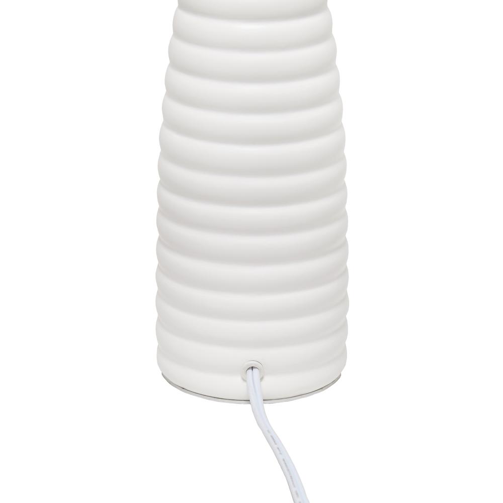 Alsace Bottle Table Lamp, Off White. Picture 7