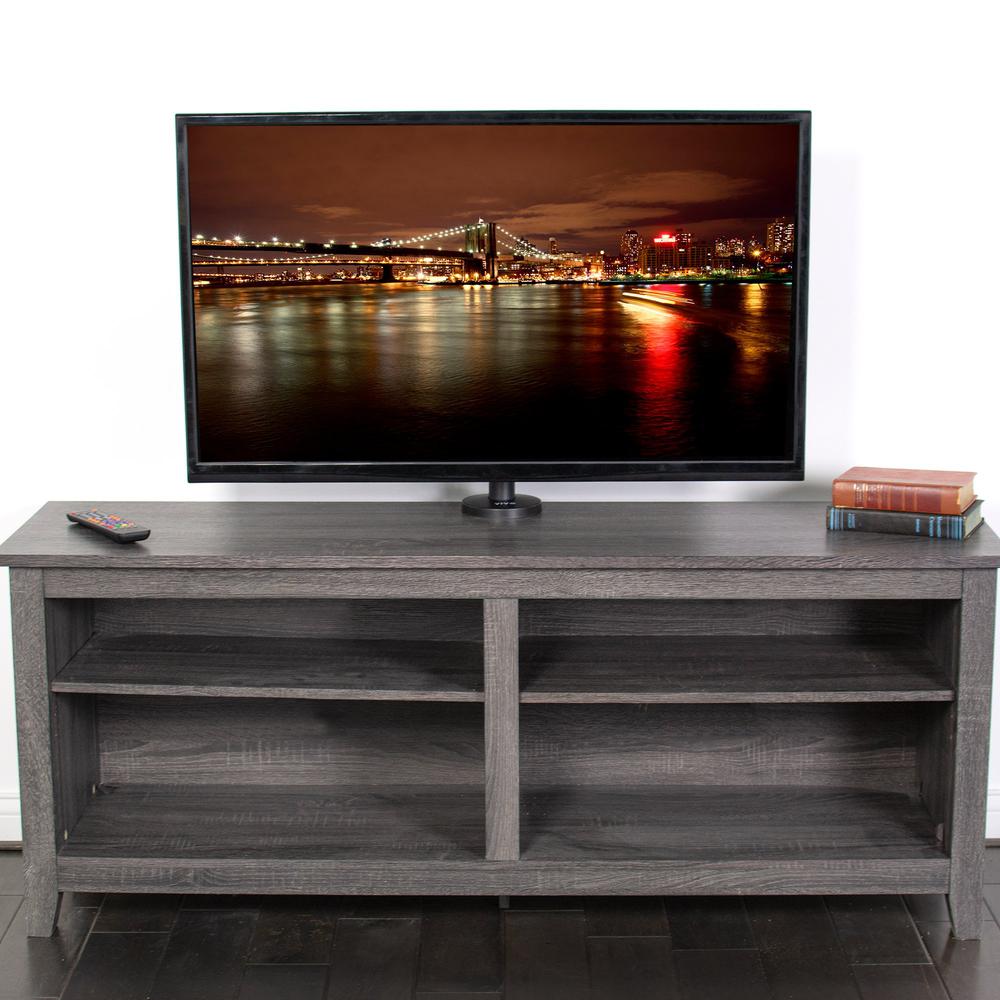 VIVO Swivel Bolt-Down TV Stand for 32 to 55 inch Screens, Desktop VESA Mount, Sturdy Tabletop TV Display STAND-TV00M4. Picture 17