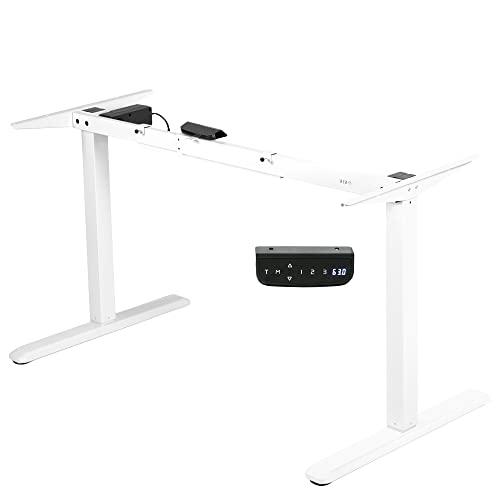 Electric Stand Up Desk Frame Workstation with Memory Touch Pad. Picture 1