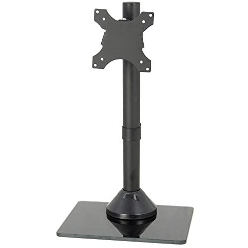 Single LCD Computer Monitor Mount, Freestanding Desk Stand. Picture 1