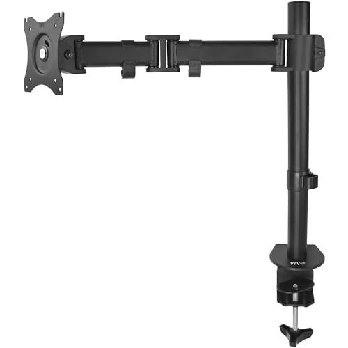 Single Monitor Desk Mount, Fully Adjustable Stand for 1 LCD Screen up to 32 in. Picture 1