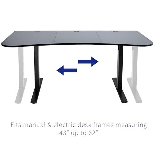 63 x 32 inch Universal Table Top for Standard and Sit to Stand Height Adjustable. Picture 4