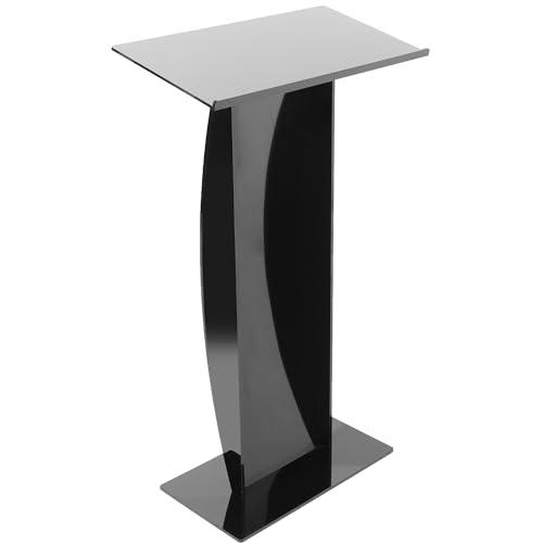 Acrylic Podium Stand, Sleek Professional Presentation Lectern. Picture 1