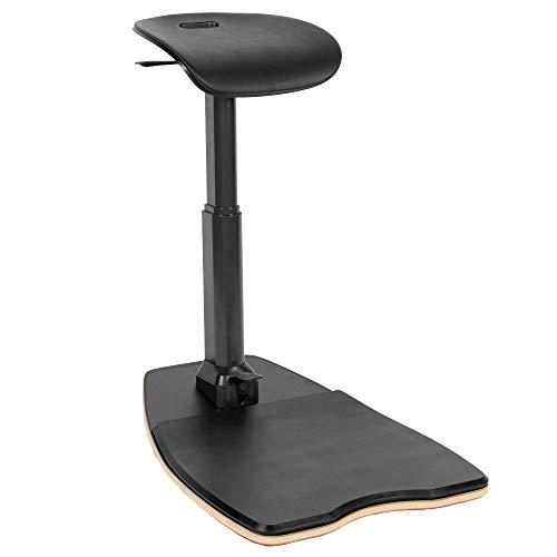 Ergonomic Leaning Perch Chair for Standing Desk, Portable Height Adjustable. Picture 1