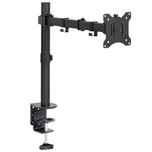 Single 13 to 32 inch LCD Monitor Desk Mount, Fully Adjustable Stand. Picture 1