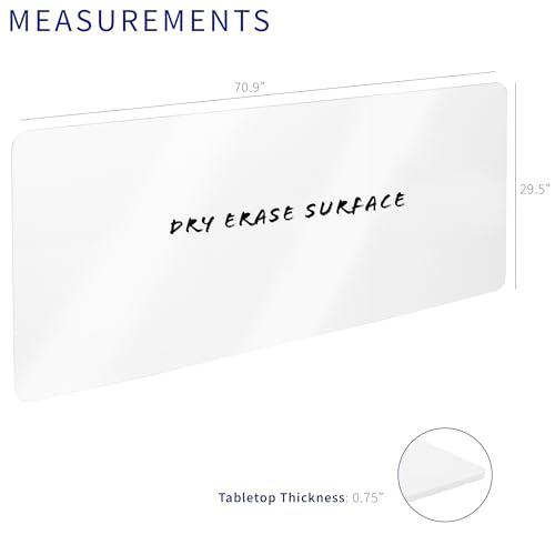 Dry Erase Universal 71 x 30 inch Table Top. Picture 3