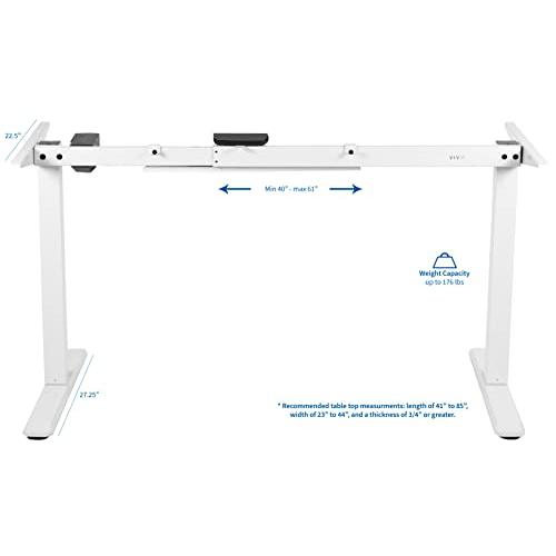 Electric Stand Up Desk Frame Workstation with Memory Touch Pad. Picture 5