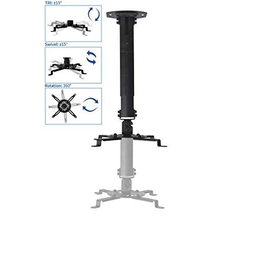 Extending Ceiling Projector Mount, Height Adjustable Projection. Picture 3