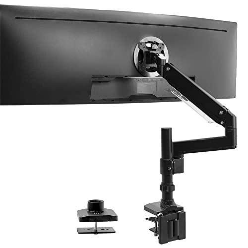 Premium Aluminum Tall Extended Monitor Arm for Ultrawide Monitors. Picture 1
