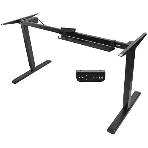 Electric Stand Up Desk Frame Workstation with Memory Touch Pad. Picture 1