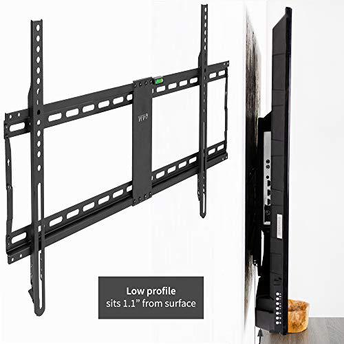 Ultra Heavy Duty TV Wall Mount for 43 to 90 inch Screens, Large Fixed Mount. Picture 5