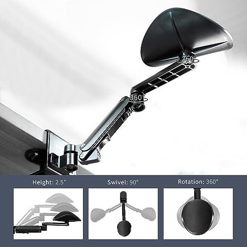 Universal Clamp-on Adjustable Armrest, Desk Cradle Rotating Elbow Cushion. Picture 5