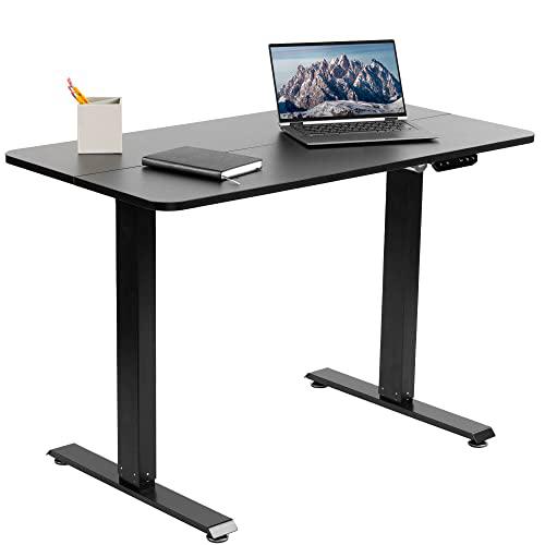 Electric Height Adjustable 44 x 24 inch Stand Up Desk, Standing Workstation. Picture 1
