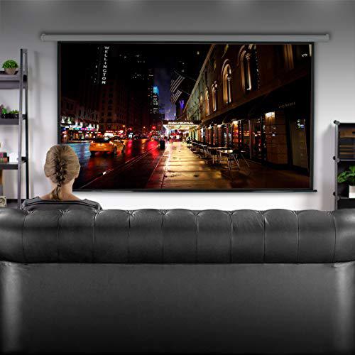 100 inch Diagonal Projector Screen, 16:9 Projection HD, 4K 3D 1080P HD. Picture 6