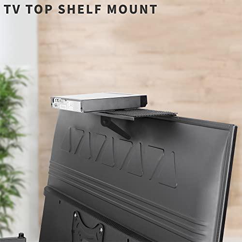 TV and Monitor Top Shelf Mounting Bracket with 12 inch Wide Padded Platform. Picture 2