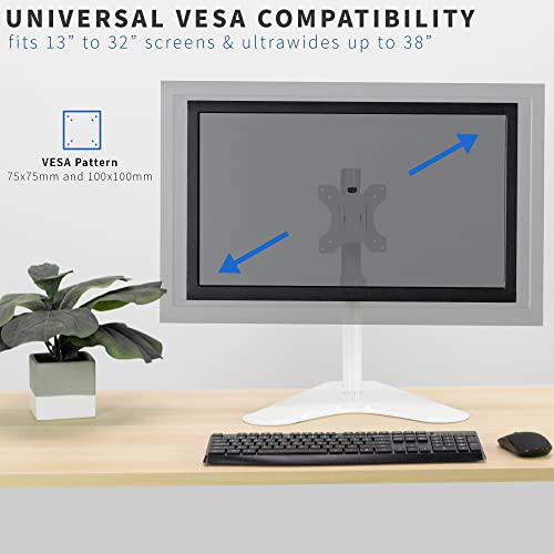 Single Monitor Desk Stand, Holds Screens up to 32 inch Regular and 38 inch. Picture 4
