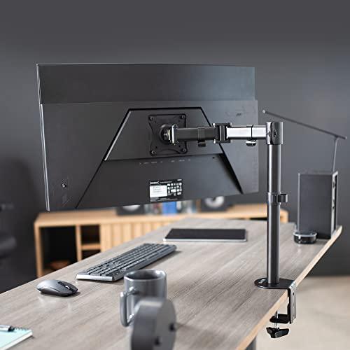 Single Monitor Desk Mount, Fully Adjustable Stand for 1 LCD Screen up to 32 in. Picture 2