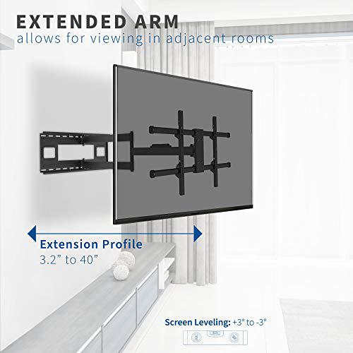 Extra Long 37 to 80 inch TV Wall Mount for LCD LED Flat and Curved Screens. Picture 4