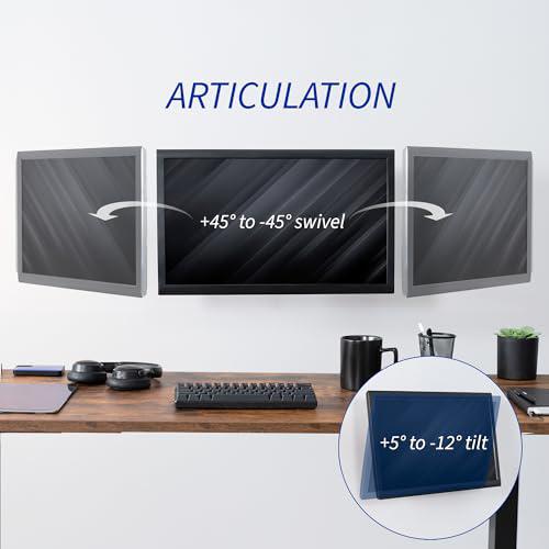 Full Motion Wall Mount for up to 27 inch LCD LED TV and Computer Monitor Screens. Picture 5