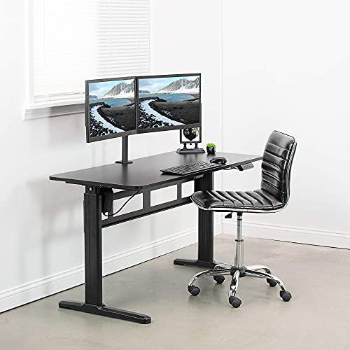 Electric 55 x 24 inch Stand Up Desk, Complete Height Adjustable Workstation. Picture 4