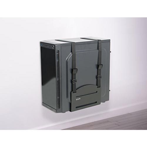 Universal PC Wall Mount, Adjustable Steel Bracket, Computer Case. Picture 5
