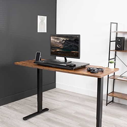 Economy Single Top Height Adjustable 29 inch Standing Desk Converter. Picture 9