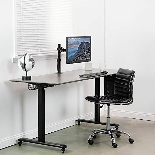Single 13 to 32 inch LCD Monitor Desk Mount, Fully Adjustable Stand. Picture 9