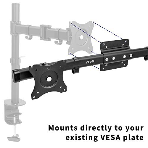 Dual VESA Bracket Adapter, Horizontal Assembly Mount for 2 Monitor Screens. Picture 4