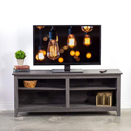Black Universal TV Stand for 32 to 50 inch LCD LED Flat Screens. Picture 2