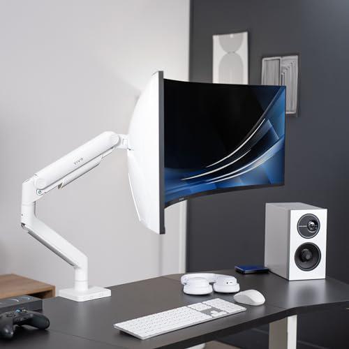 Premium Aluminum Single Gaming Monitor Arm for Ultrawide Screens. Picture 2