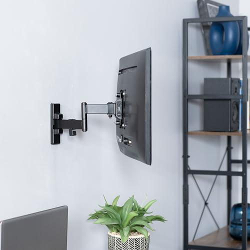 Full Motion Wall Mount for up to 27 inch LCD LED TV and Computer Monitor Screens. Picture 9