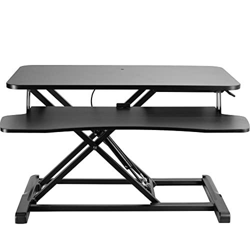 32 inch Desk Converter, K Series, Height Adjustable Sit to Stand Riser. Picture 1