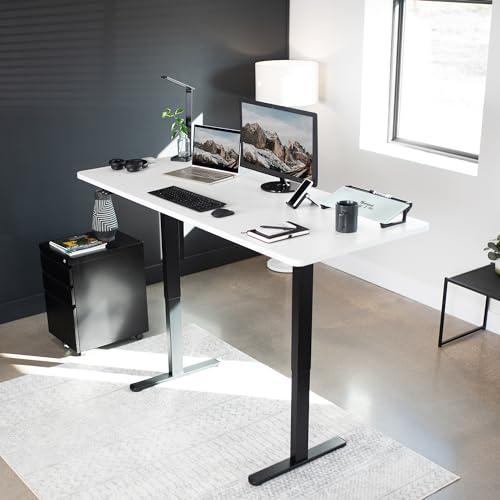 Electric Height Adjustable 71 x 30 inch Stand Up Desk, Active Workstation. Picture 4