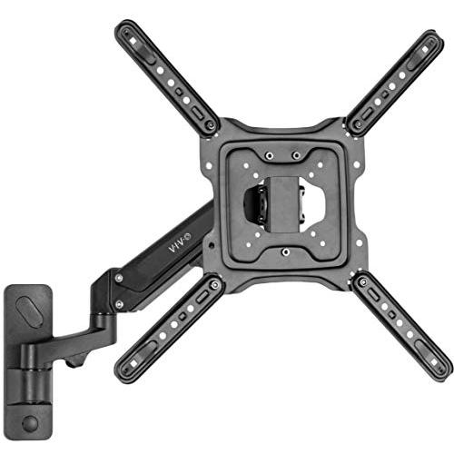 Premium Aluminum Single TV Wall Mount for 23 to 55 inch Screens. Picture 1