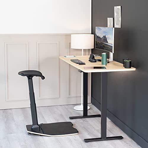 Ergonomic Leaning Perch Chair for Standing Desk, Portable Height Adjustable. Picture 2