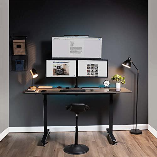 Triple LCD Monitor Desk Mount Stand Heavy Duty and Fully Adjustable, 3 Screens. Picture 8