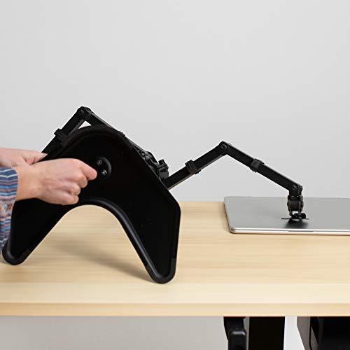 Heavy Duty Freestanding Base for Monitor Desk Mount Stand. Picture 8