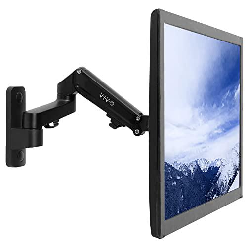 Premium Aluminum Single LCD Monitor Wall Mount for Screens up to 32 inches. Picture 1