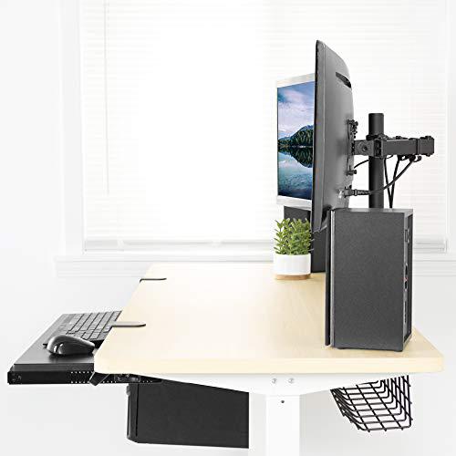 Electric Dual Motor Stand Up Desk Frame for 40 to 84 inch Table Tops, Frame Only. Picture 9